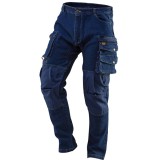 Cumpara ieftin Pantaloni DENIM bleumarin nr.XXL/56 Neo Tools 81-228-XXL HardWork ToolsRange