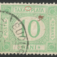 EROARE TAXA DE PLATA - 1908 - FARA FILIGRAN