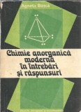 Chimie Anorganica in Intrebari si Raspunsuri - Agneta Batca, Editura Stiintifica Enciclopedica, 1981, Carte Veche