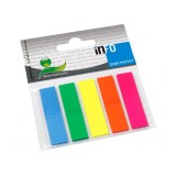 PageMarker film color,plastic inscriptionabil,12 x 44 mm