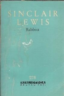 Babbitt (BPT) - Sinclair Lewis foto