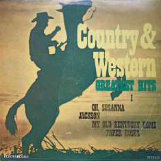 Disc vinil, LP. COUNTRY & WESTERN GREATEST HITS I (1)-COLECTIV