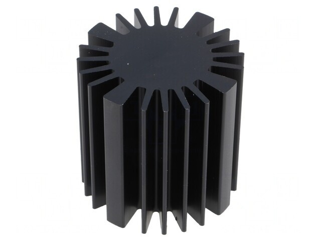 Radiator LED Negru 50x50mm