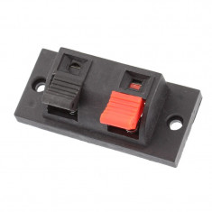 Conector boxe 2 pini, montare pe panou – 123651