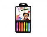 Set creioane pentru pictura pe fata, 6 elemente, MalPlay 110133