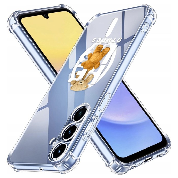 Husa antisoc pentru samsung galaxy a15 - airbag magsafe, col&Egrave;uri ranforsate - help others