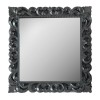 Oglinda Temptation 2, 90x90x3cm, Negru Argint