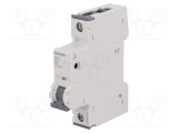 &Icirc;ntrerupător de supracurent SIEMENS 230/400VAC 6A 1 Poli 6kA