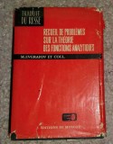 Recueil de problemes sur la theorie des fonctions analytiques/ M. Evgrafov s. a.