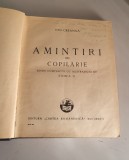 Amintiri din copilarie - Ion Creanga , ilustratii D. Stoica