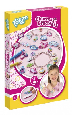 Set creativ DIY Bratari cu pandantive foto