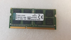 Memorie Kingston 8GB, DDR3, 1600MHz, SODIMM - poze reale foto