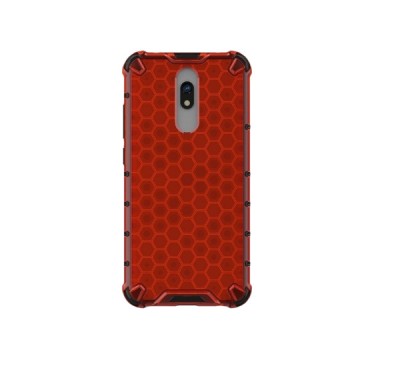 Husa XIAOMI Redmi 8A - Gel TPU Honeycomb Armor (Rosu) foto