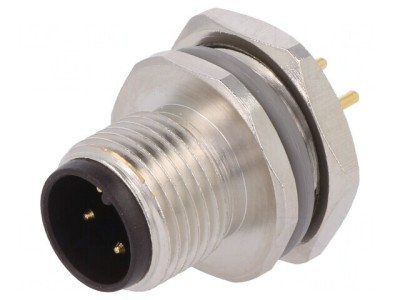 Soclu M12 4-Pin Tată IP67 250V foto