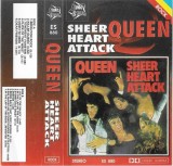 Queen - Sheer Heart Attack, Caseta audio album, Euro Star, Polonia, Foarte buna