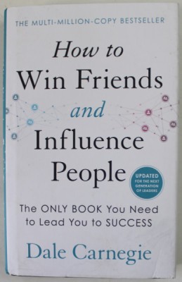 HOW TO WIN FRIENDS AND INFLUENCE PEOPLE by DALE CARNEGIE , 2022 foto