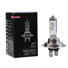 Bec halogen H7 24V 70W M-tech Polonia sticla clara