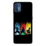 Husa compatibila cu Motorola Moto G9 Plus Silicon Gel Tpu Model Demon Slayer Team