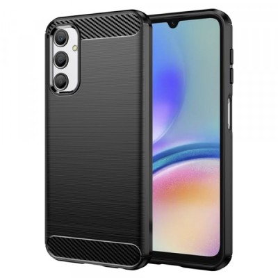 Husa pentru Samsung Galaxy A05s A057, Techsuit, Carbon, Neagra foto