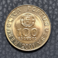 Portugalia 100 escudos 2001 Pedro Nunes