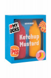 Eat My Socks sosete Ketchup &amp; Mustard 2-pack