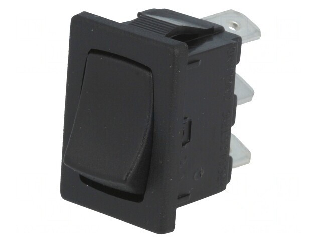 Comutator Basculant ON-ON 10A Negru