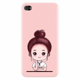 Husa silicon pentru Apple Iphone 4 / 4S, Animasi