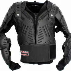 Armura protectie moto copii Adrenaline Defender, negru, marime L
