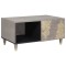vidaXL Masă de cafea Gri 80 x 50 x 40 cm Lemn masiv de mango 4018776
