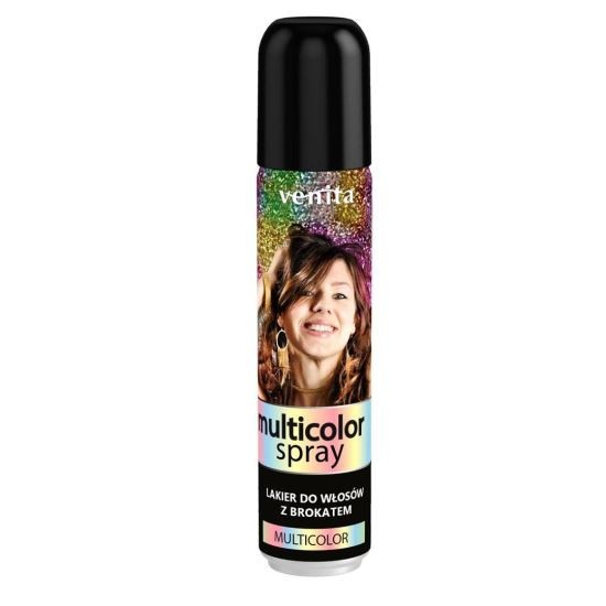 Fixativ cu sclipici Venita, Multicolor, 75ml