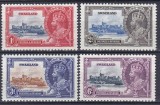 DB1 Colonii Swaziland 1935 25 Ani KGV 4 v. MNH