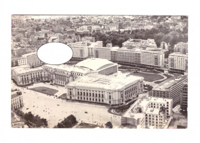 CP Bucuresti - Piata Palatului, RPR, necirculata, stare buna foto