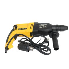 Bormasina cu percutie 800W 2.5J WAINER ED2 cu 2 mandrine foto