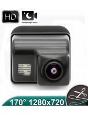 Camera marsarier HD, unghi 170 grade cu StarLight Night Vision pentru Mazda CX-5, CX-7, CX-9, Mazda 3, Mazda 6 - FA927 foto
