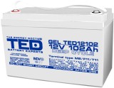 Accu.Pb.12V 102Ah TED M8