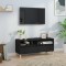 vidaXL Comodă TV, negru, 100x34,5x44,5 cm, lemn prelucrat 831894