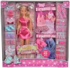 PAPUSA STEFFI MEGA FASHION SET CU HAINUTE DE SCHIMB, Simba