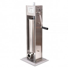 Aparat de Facut Carnati 7 kg Vertical Elefant ML-S7, Mecanic, Inox Integral 2mm, 6 Palnii