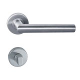 M&acirc;ner ușă toaletă cu rozetă din oțel inoxidabil