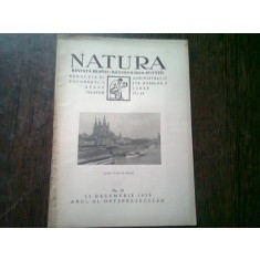 REVISTA NATURA NR.10/1929