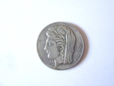 Grecia 10 Drahme 1930 argint moneda din imagini in stare buna/foarte buna,diametrul=25 mm,greutate=6,95 grame
