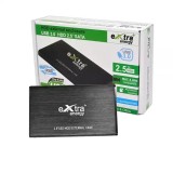 Carcasa externa pentru HDD/SSD, 2.5 inch, USB 3.0, Rack Enclosure, negru, Generic