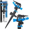 Aspersor Impuls Reglabil Geko G72915 Sky-Line, ABS, Raza 24m, Unghi 45-360&deg;, Conectare Serie, Gradina, Gazon