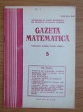 Gazeta matematica nr. 5 / 1989