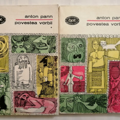 Povestea vorbii, Anton Pann, 2 vol. , colectia BPT (411 + 412), 1967