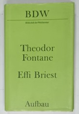 EFFI BRIEST , roman von THEODOR FONTANE , TEXT IN LIMBA GERMANA , 1982 foto