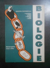 I. Teodorescu - Biologie. Manual pentru clasa a VIII-a