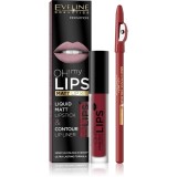 Eveline Cosmetics OH! my LIPS Matt set &icirc;ngrijire buze 17 2 buc