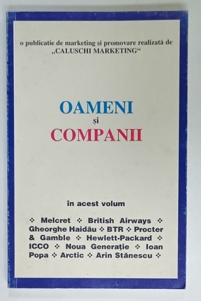 OAMENI SI COMPANII , 2000