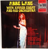 Abbe Lane With Xavier Cugat And His Orchestra NM / VG+ vinil LP disc muzica jazz latino Fontana UK 1968